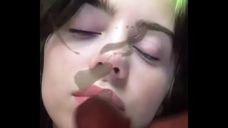 Billie Eilish Cum tribute 6