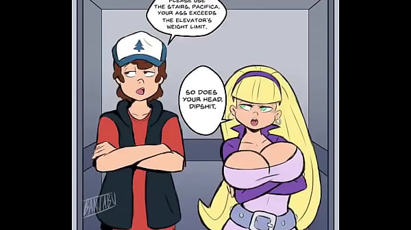 Dipper Pines & Pacifica Northwest Fuck In An Elevator