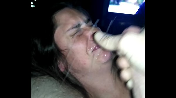 Wife getting a very huge facial cumshot. And didn’t like it.