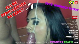 ELA ME PEDIU LEITADA NA CARA! | MONIQUE MUNIZ – INSACIÁVEL | hardcore anal | POV | bareback |