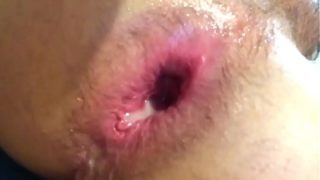 Up close dildo play and my wide open ass hole