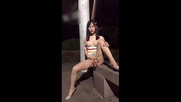 国产TS伪娘思妮女装大佬户外露出