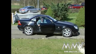 Blonde harlot takes cock in the bath