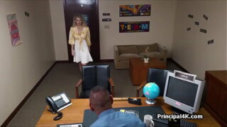 Blonde mature hammered by head teachers fat dick