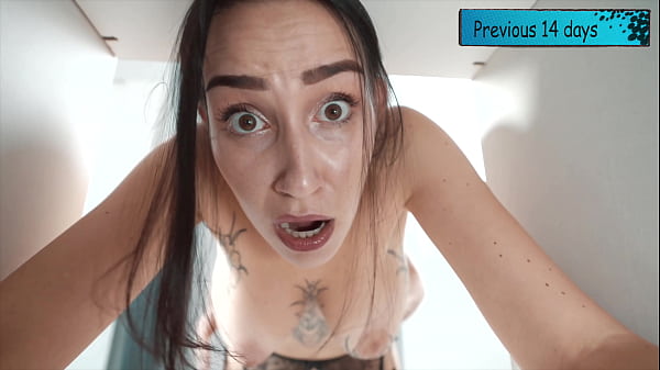 DAY 15 – Don’t Cum Inside in tied Step mom! Step son spy on Step mom in bath cum in pussy
