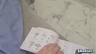 Innocent Blonde Girl Creampie with Chloe Rose – NOOKIES