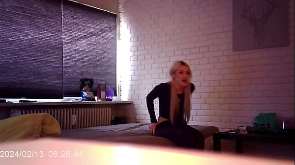 Quiet blonde girl gets her pussy licked and his cock sucked