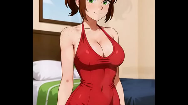 Sexy Redhead in the Bedroom
