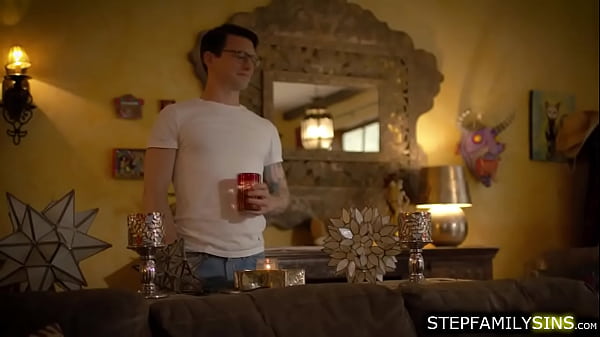 Stepson fucks his stepmom after massage