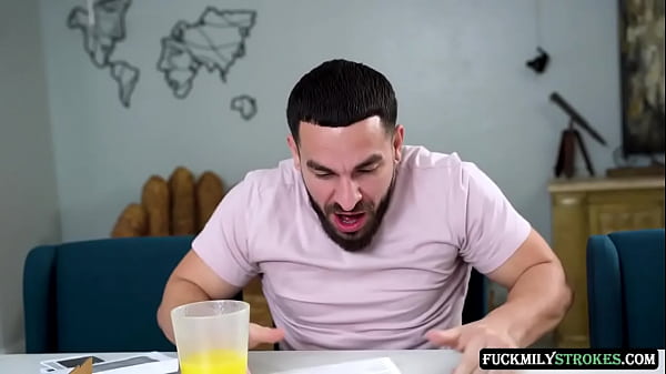 Stepson with a big cock inherits a lot of money and his stepmother and stepsister treat him well by sucking his cock and getting fucked in a sexy superhero costume to benefit from the inheritance.