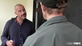 Sweet Petite Asian Jade Kimiko Gets Found Hiding in the Kitchen and Takes On Charles Dera’s Big Cock