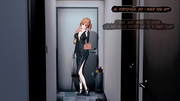 Yuuki Asuna had an affair with a new man she met while d***k and had sex in the toilet